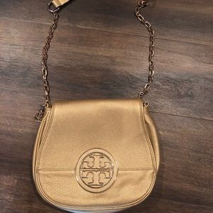 Tory Burch Gold Cross Body